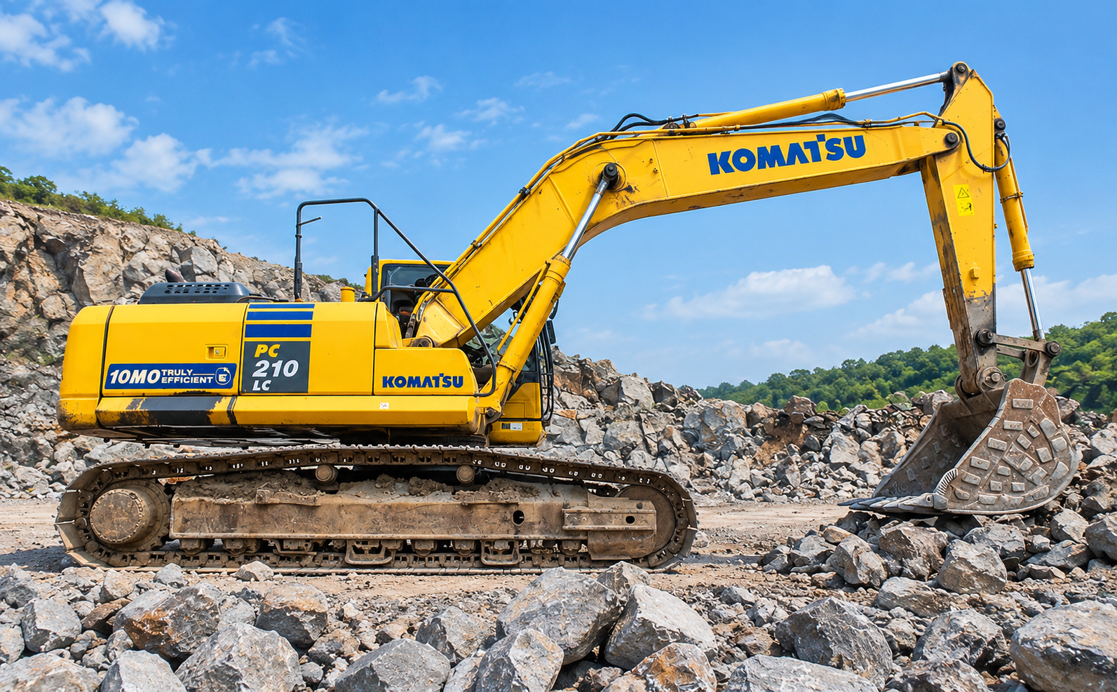 L&T Komatsu PC210