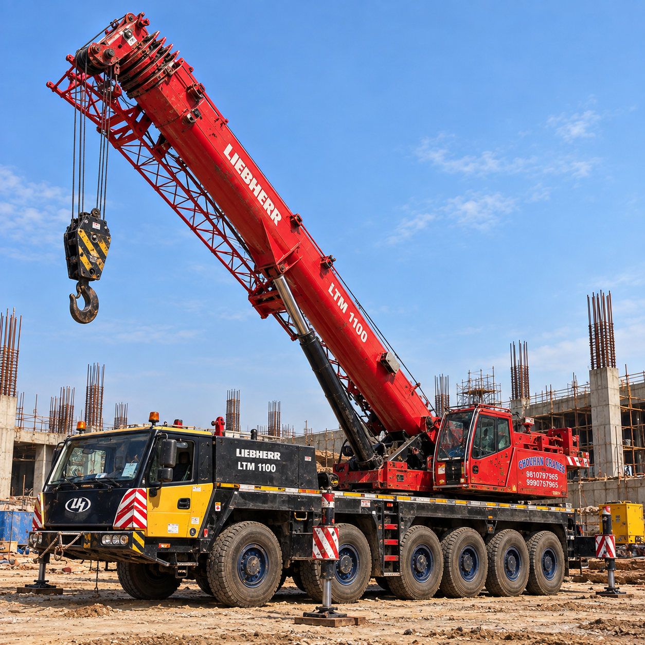 Truck Mounted 110 Ton