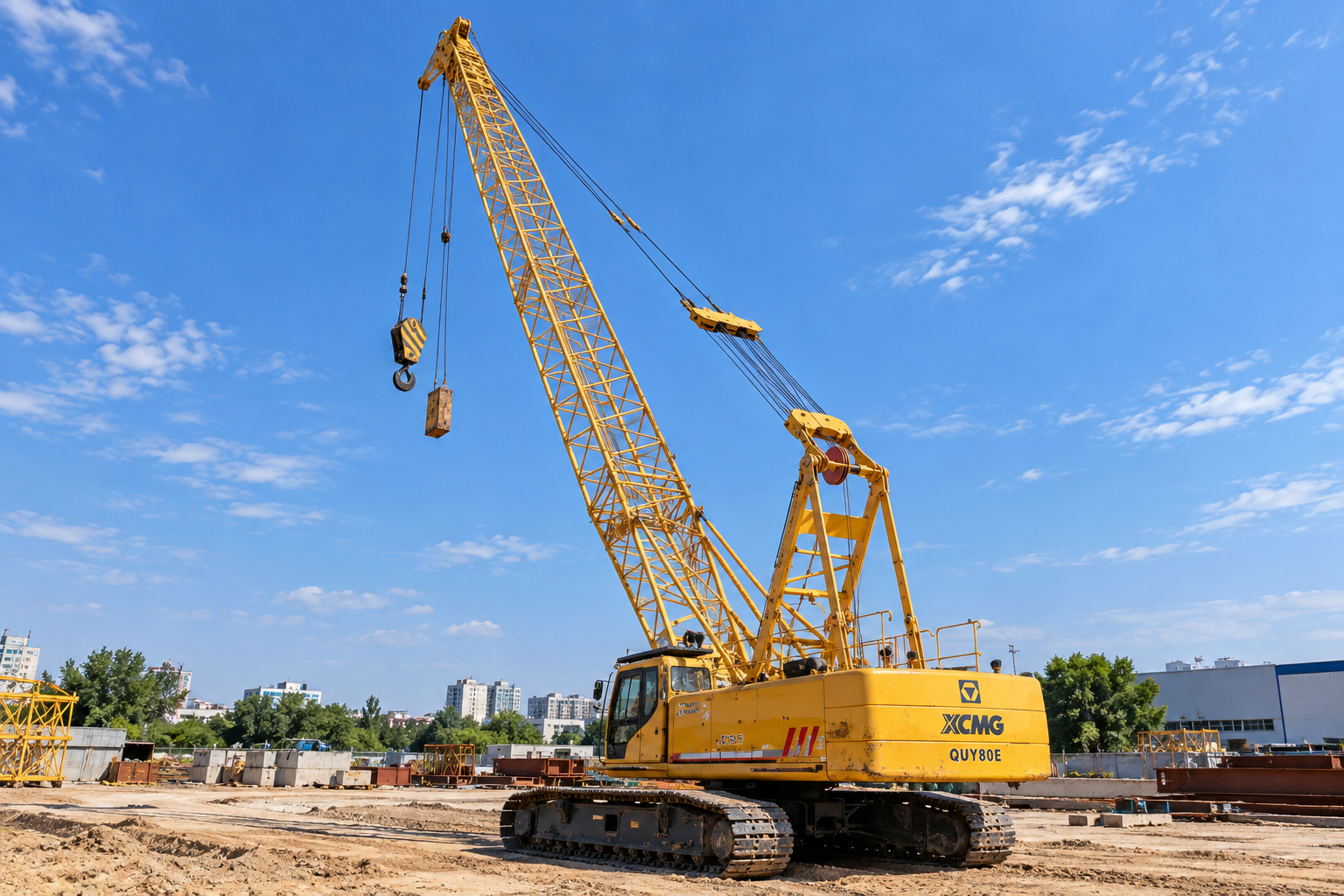 Crawler Crane 80 Ton