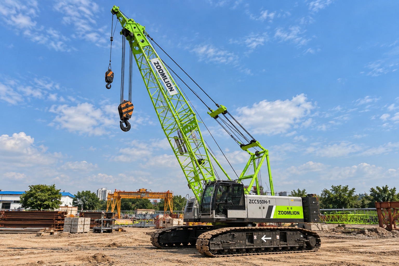 Crawler Crane 55 Ton